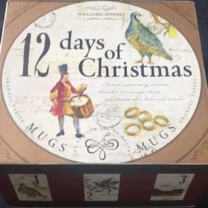 Box of 12 Day of Christmas Mugs for previous buyer.